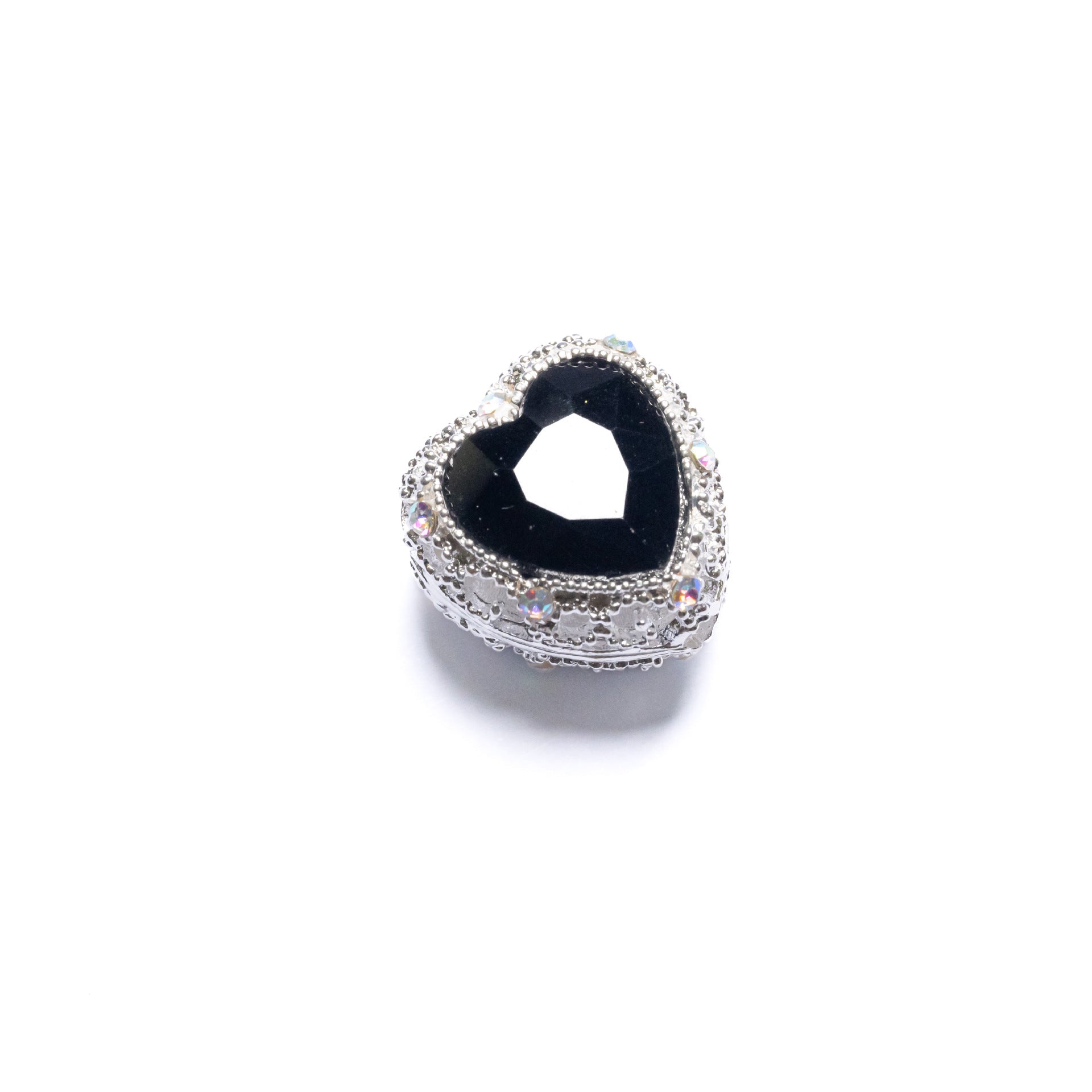 Wholesale 20pcs Alloy Crystal Western Princess Series Straight Hole Multi-color Optional Aperture 2.0mm Diy Mobile Phone Chain Bag Chain Pen